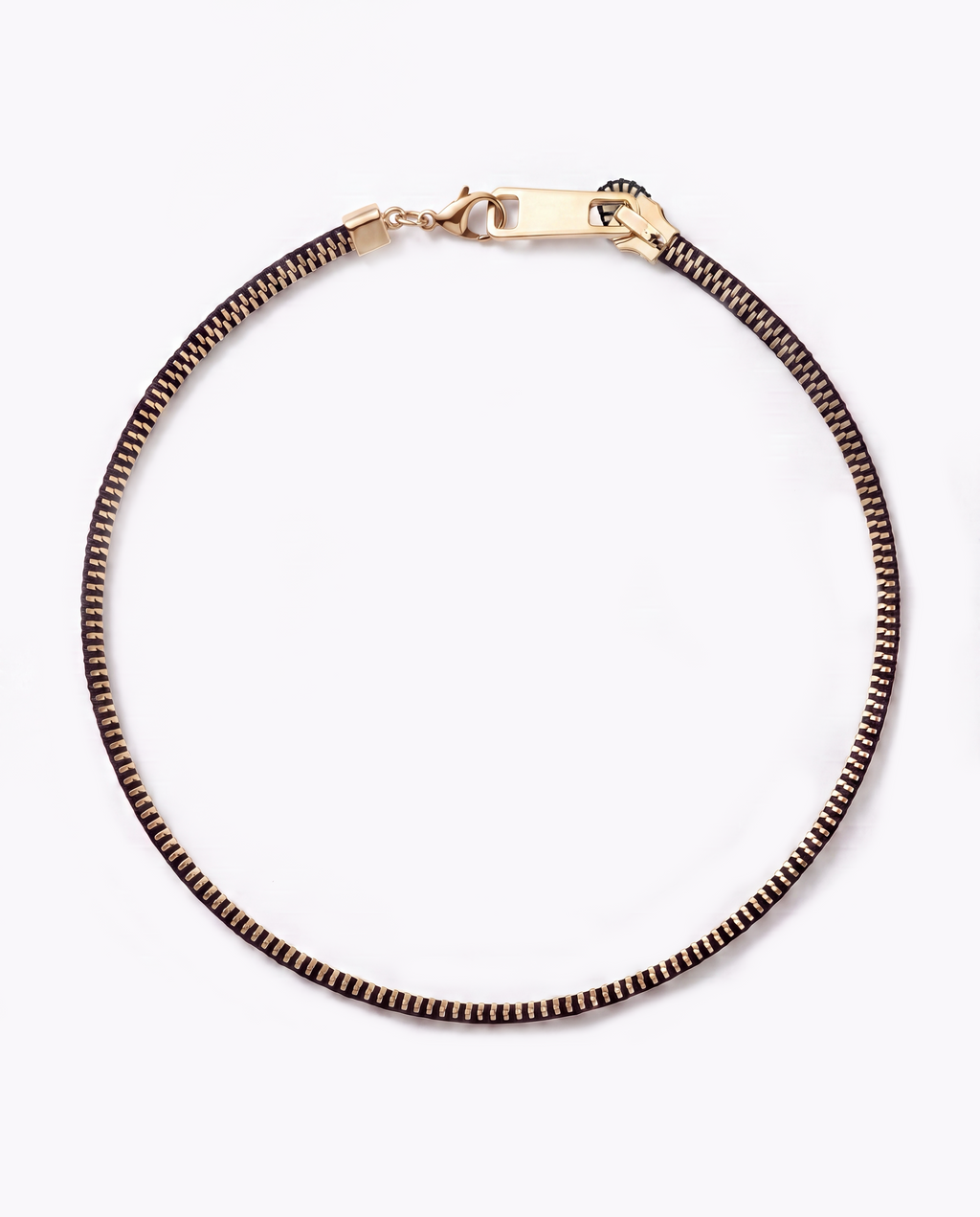 THE ZIPPER NECKLACE GOLD